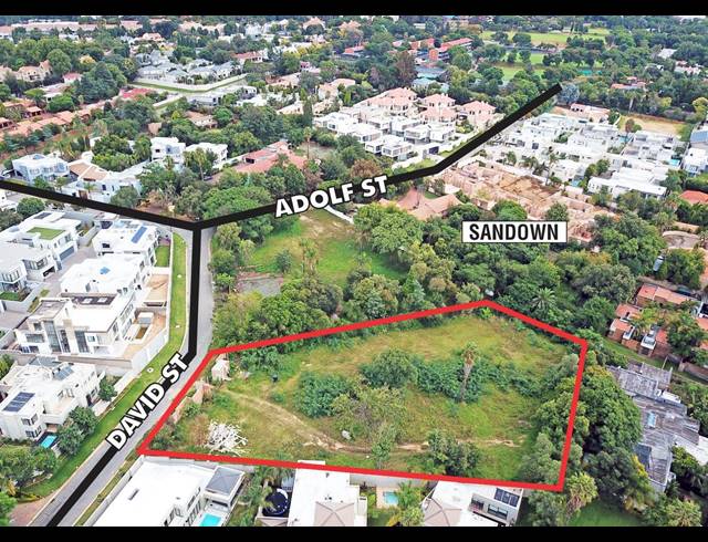 4,201M² VACANT LAND FOR SALE IN SANDOWN